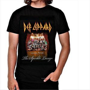 Def Leppard Songs From The Sparkle Lounge metal rock Official T-Shirt M NWT
